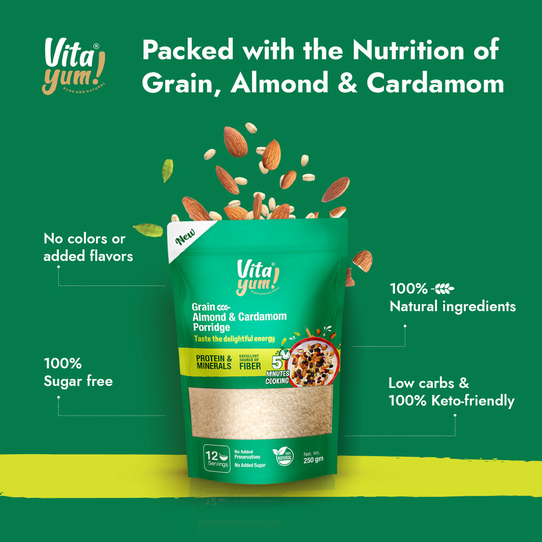 Almond & Cardamom Flavor - VitaYum Foods