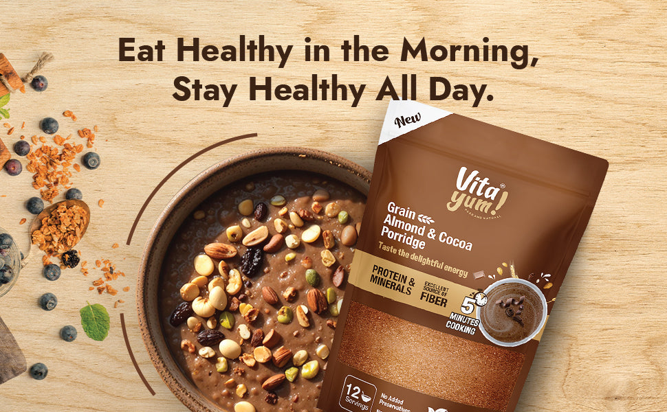 Almond & Cocoa Flavor banner