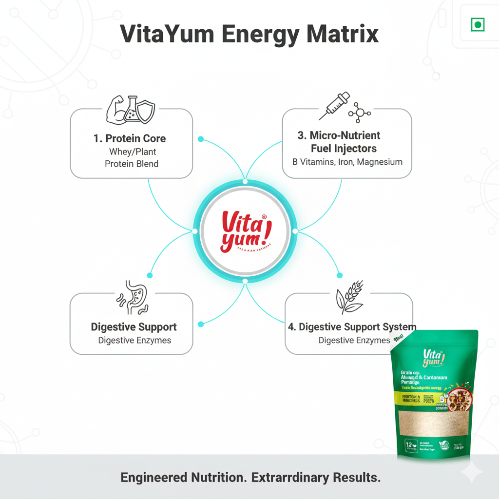 VitaYum: The Science of Delicious, Sustained Energy in Every Scoop