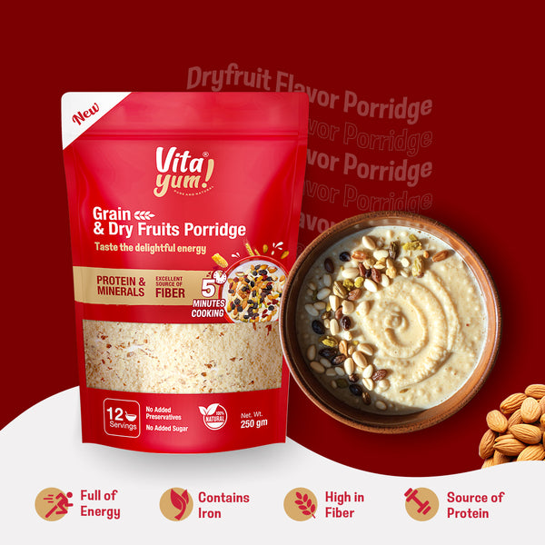Best Dry Fruits Flavor Porridge in Hyderabad – Healthy & Nutritious